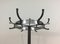 Black Lacquered and Chrome Coat Rack by Jacnet Adnet, 1950s 9