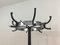 Black Lacquered and Chrome Coat Rack by Jacnet Adnet, 1950s, Image 8