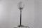 Art Deco Aluminum & Opaline Glass Table Lamp, 1930s 1