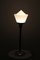 Lampe de Bureau Art Déco en Aluminium & Verre Opalin, 1930s 24