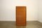 Vintage Danish Teak Filing Cabinet with Tambour Door, 1960s, Image 1