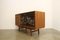 Credenza vintage in teak con ante in vetro, Danimarca, anni '50, Immagine 6