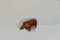 Leather Pig Ottoman by Dimitri Omersa, 1960s, Image 8