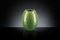 Italian Oval Dark Green & Gold Vase by Marco Segantin for VGnewtrend 1