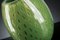 Vase Ovale Vert Foncé et Doré par Marco Segantin pour VGnewtrend, Italie 2