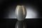 Vaso Mocenigo ovale in vetro di Murano color oro e grigio chiaro di Marco Segantin per VGnewtrend, Immagine 1