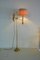 Lampada da terra classica in ottone, anni '60, Immagine 2