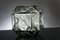 Jarrón Burano italiano pequeño de cristal de Murano transparente y gris de Marco Segantin para VGnewtrend, Imagen 1