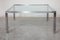 Vintage M1 Glass & Chrome Coffee Table from Metaform 2