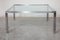 Vintage M1 Glass & Chrome Coffee Table from Metaform, Image 2