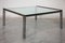 Vintage M1 Glass & Chrome Coffee Table from Metaform 3