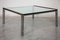 Vintage M1 Glass & Chrome Coffee Table from Metaform, Image 3