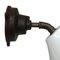 Vintage Industrial White Enamel Wall Light, Image 5