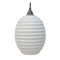 Vintage White Opaline Glass Round Pendant Light, Image 1