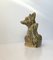 Glazed Ceramic Fox Figurine by Kaare Berven Fjeldsaa, 1960s 4