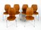 Danish Teak & Plywood Chairs by Herbert Hirche for Jofa Stalmobler, 1950s, Set of 6, Image 2