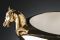Italian Gold Ceramic Horse Bowl by Marco Segantin for VGnewtrend, Image 2