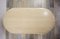 Oval Travertine Coffee Table, 1970s, Image 10