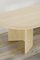 Oval Travertine Coffee Table, 1970s 12