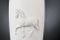 White Ceramic Horse Relief Vase by Marco Segantin for VGnewtrend 3