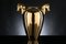 Grand Vase Cheval en Céramique Dorée par Marco Segantin pour VGnewtrend 1