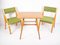 Table & Chairs by Ludvik Volak, 1970s, Set of 3 1