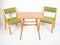 Table & Chairs by Ludvik Volak, 1970s, Set of 3, Image 1