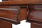 Large Antique Victorian Flame Mahogany Pedestal Table 5