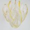 Murano Glass Ceiling Lamp from Mazzega, 1970s, Image 5