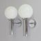 Italian Wall Lights, 1970s, Set of 2, Image 1