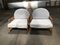 Mid-Century Modern Italian Bamboo Armchairs with Linen Cushions, 1970s, Set of 2 5