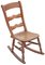 Antique Edwardian Elm & Beech Rocking Chair, Image 7