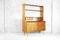 Vintage Scandinavian Teak Bookshelf with Desk and Secretaire, 1960s 8