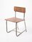 Vintage Plywood & Steel School Chair, 1970s 1