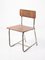 Vintage Plywood & Steel School Chair, 1970s, Image 1