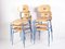 Vintage School Chairs, Set of 6 3