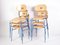 Vintage School Chairs, Set of 6, Image 3