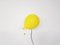 Gelbe italienische Ballonlampe aus Kunststoff von Yves Christin für Bilumen, 1970er 6