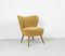 Yellow Ochre Cocktail Lounge Chairs, 1950's, Set of 2, Image 1