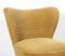 Yellow Ochre Cocktail Lounge Chairs, 1950's, Set of 2 10