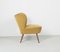 Yellow Ochre Cocktail Lounge Chairs, 1950's, Set of 2, Image 4