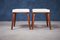 Mid-Century Danish Teak Stools, Set of 2, Image 4