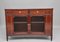 Concave Mahogany Cabinet, 1920s, Image 1