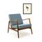 Vintage Blue Easy Chair by Hartmut Lohmeyer for Wilkhahn, 1960s 3