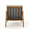 Vintage Blue Easy Chair by Hartmut Lohmeyer for Wilkhahn, 1960s, Image 8