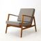 Grauer Vintage Sessel von Hartmut Lohmeyer, 1960er 1