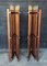 Antique French Room Divider with Gilded Arrow-Head Tops 3