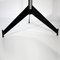 Mid-Century Black Metal & Brass Sputnik Style Coat Stand, 1950s, Image 4