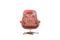 Danish Brown Leather Swivel Lounge Chair, 1960s 1