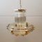 Glass Tube Chandelier from Bakalowits & Söhne, 1970s 2